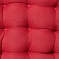 thumbnail image 4 of Mainstays Textured Chair Seat Pad (Chair Cushion), Red Color, 1-Piece, 15.5" x 16", 4 of 5