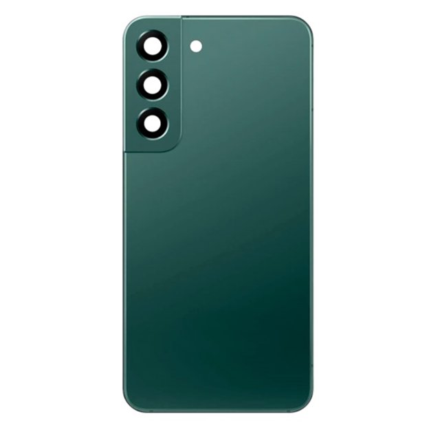 Esource Parts Samsung Galaxy S22 5G Back Housing Glass Cover Replacement Green Camera Lens Included