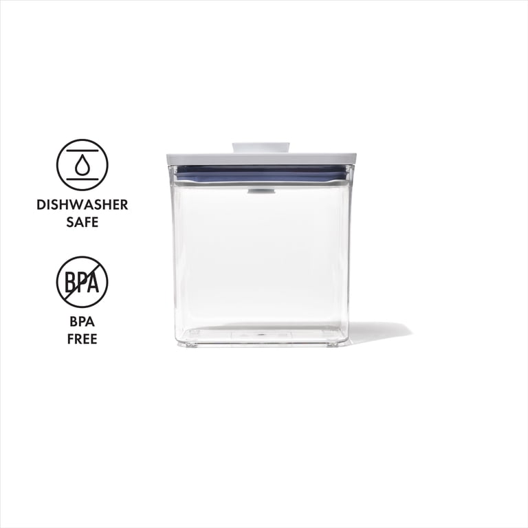 OXO POP Container 1.7-Qt Short Rectangle Food Storage photo 7