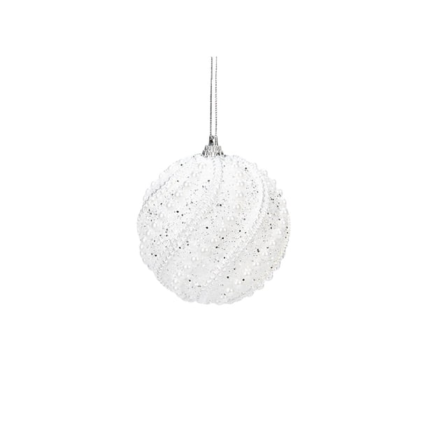 Decoraciones Del Árbol de Navidad Bolas de Navidad Bolas de Decoración Del Árbol de Navidad Bolas de Polvo Colgante de Navidad 8cm Decoración de Navidad Colgante Pequeño 2Pc Luzes Del Árbol de Navidad