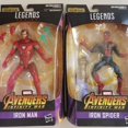 thumbnail image 1 of Hasbro Marvel Legends Spider-Man Capitán América Iron Man Ant-Man Venom figura de acción muñeca juguetes para niños regalo de cumpleaños xuanjing unisex, 1 of 2