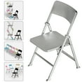 thumbnail image 2 of EeaseCA 2 Pcs Chaise Pliante Mini Poupées Chaise Pliante Mini Maison Chaise Pliante Meubles Miniatures, 2 of 8