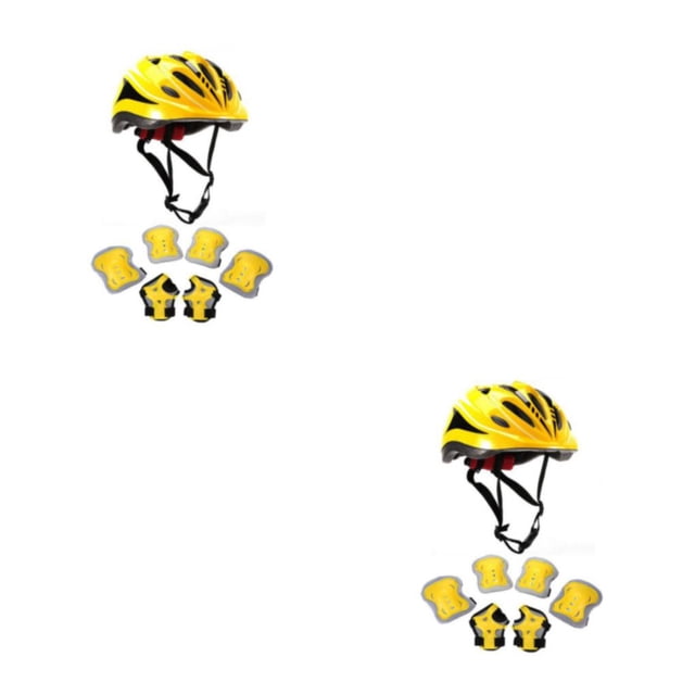 Matsuzay Casco con ruedas para niños Almohadilla ajustable Deportes Rodillera Codera Patinaje Type9 NO9