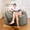 Dark Gray, variant on MIERES Large Round Lazy Bean Bag Sofa, Comfortable Padded Lounge Chair with Washable Zipper Slipcover, Oversized Relax Seat for Indoor Use