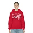 thumbnail image 6 of Not today Cupid Valentine's Unisex Heavy Blend™ Hooded Sweatshirt, 6 of 9
