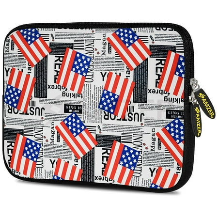Universal 7.75 Inch Soft Neoprene Sleeve Case Pouch for Tablet, eBook, Kindle - USA