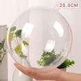 thumbnail image 2 of Bolas huecas de plástico transparente rellenables para hacer tú mismo, adornos colgantes para árbol de Navidad, regalos para fiestas en el hogar, caja de decoración, 2 of 5