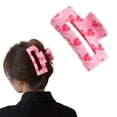 thumbnail image 5 of HEIKAFEI 3 Pc Claw Clips, Adult Cute Print Glossy Christmas Hair Accessories, 3 ct, 5 of 9