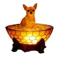 thumbnail image 2 of Decorative Canine Bubble Bath LED Resin Art Lamp with Soft Warm Illumination and Convenient USB Power Connection for Modern Home Office Decor, 2 of 6