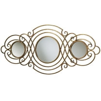 Sanford Mirrored Wall Accent Bronze