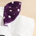 thumbnail image 7 of kpoplk Newborn Girls Outfit 3M 6M Fly Sleeve Letter Print Romper Dress Elastic Waist Floral Print Shorts Headband Set 3Pcs Baby Girl Summer Clothes Set Size 9-12 Months,Purple, 7 of 7