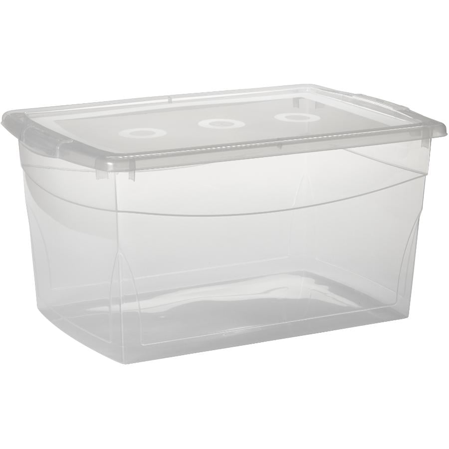 52L Clear Omni Storage Box - Walmart.ca