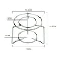 thumbnail image 4 of Stainless Steel  Stove Stand Rack Multi-function Alcohol Stove Stand Countertop Stove Shelf Accessory, 4 of 10