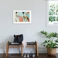 thumbnail image 3 of Art.com Warm Geometric II Art Print by PI Studio, White Frame Wall Art, 29" x 21", 3 of 5