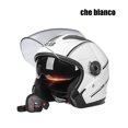 thumbnail image 1 of Casco de Moto XINEST con Gafas Dobles Abatibles Color Blanco, 1 of 3
