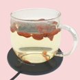 thumbnail image 4 of Electric USB Powered Heating Warmer Heater Cup Pad Black Hot Plate Coffee Tea Milk Mug Plug Household Desktop Accessories, 4 of 5