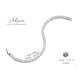 thumbnail image 3 of AKAM Set de Pulseras Mujer con Aretes – Regalos para Mujer Elegantes y Originales | Juego de Aretes con Brazalete - Regalo Ideal para Cumpleaños, Aniversarios o Detalles Especiales, 3 of 8