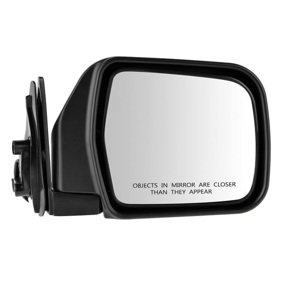 TRQ Passenger Side Power Mirror Paint to Match Black Smooth Cover Fits 1990-1995 Toyota 4Runner TO1321150