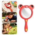 thumbnail image 2 of ZZHZGZ Clearance Sale Magnifying Glass Magnifying Glass Children's Magnifying Glass Suitable for Student Learning Home Science Outdoor Observation Party, 2 of 7