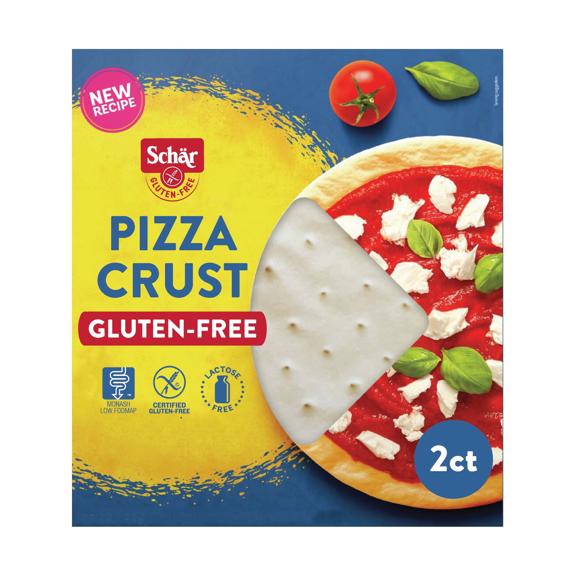 (2 pack) Schar Gluten Free Pizza Crust, Sourdough Italian Pizza Crust, 10.6 oz, 2 Count