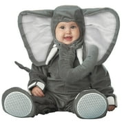 InCharacter Costumes Lil Elephant Fancy-Dress Costume for Babies with Zippered Bodysuit, 0-6 Months