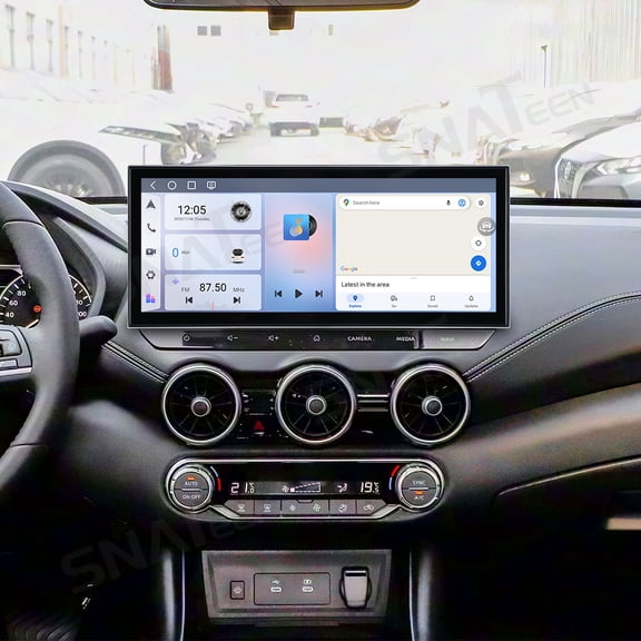 SNATEEN 15.8 inch Carplay Screen/Radio/Multimedia Player for Nissan Sylphy e-Power 2022 2023 2024 2025 Car Navigation/GPS Upgrade Headunit Android Display 1080P Touch Screen Receiver Replace System