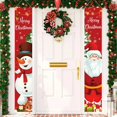 thumbnail image 3 of Decoración navideña para puerta, pancarta colgante para el hogar, adorno de Navidad, regalo de Feliz Año Nuevo, 2023, 2024, 3 of 4