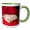 Green/White, variant on 3drose, a Yellow Labrador Retriever Dog - Na02 Zmu0127 - Zandria Muench Beraldo, 15oz Two-tone Yellow Mug