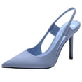 thumbnail image 2 of Bixock Casual Sandals for Women,Womens High Heels Closed Pointed Toe Ankle Strap Pumps Vintage D'Orsay Dress Party Shoes, 2 of 5