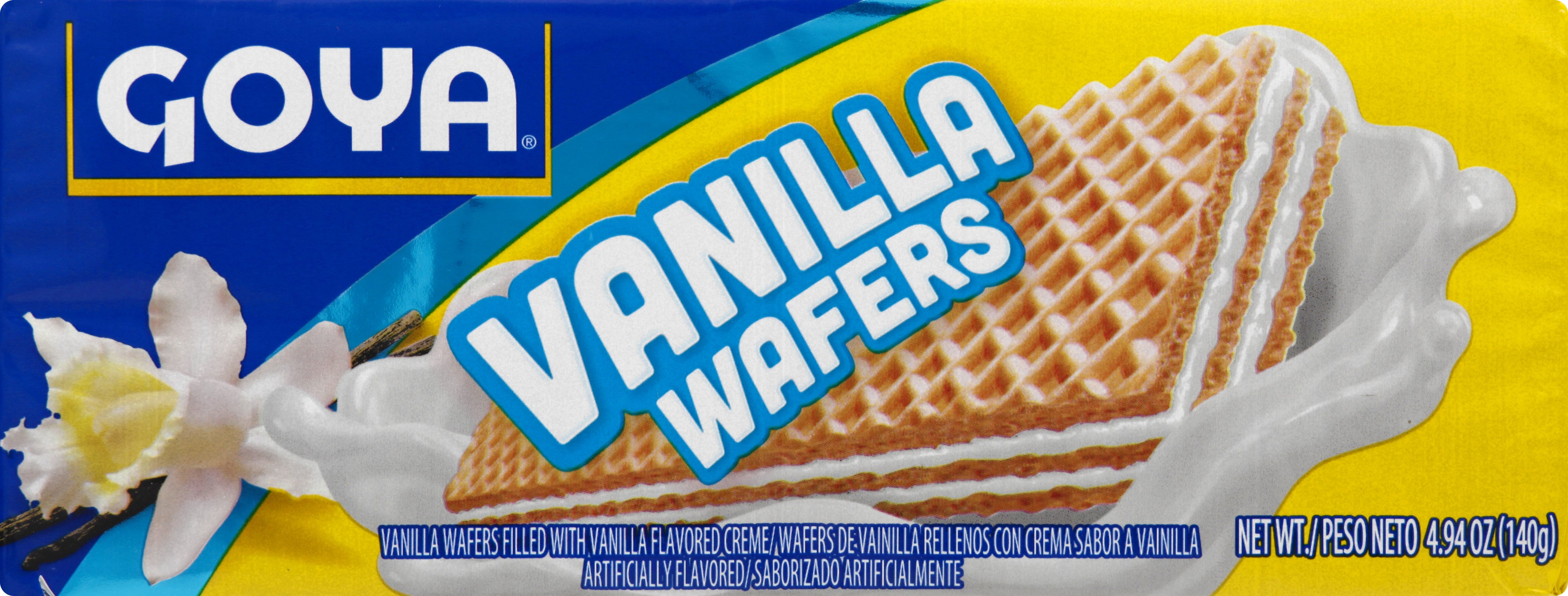 Goya Foods Vanilla Wafers Cookies, 4.94 oz - Walmart.com