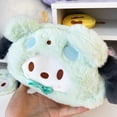 thumbnail image 3 of Lindo estuche de peluche kawaii con cremallera, ideal para artículos de oficina, papelería y como neceser de anime., 3 of 7