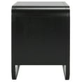 thumbnail image 6 of SAFAVIEH Yates Contemporary 1 Drawer Nightstand,Black/Natural Rattan, 6 of 14