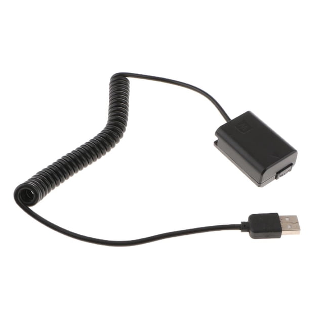 El Acopdor Reempza Batería , El Cable de Alimentación Del Baoblaze Cable de alimentación USB del acoplador de CC FW50