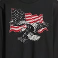 thumbnail image 3 of Instant Message - Eagle Flag   - Men's Long Sleeve T-Shirt, 3 of 6