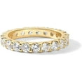 thumbnail image 3 of PAVOI Zirconia Eternity Bands 3.0mm 14K Yellow Gold, 3 of 5