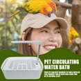 thumbnail image 3 of Automatic Circulating Parrot Bathing Pool Bird Bath Toy For Small Birds Indoor Outdoor Pet Shower, 3 of 6