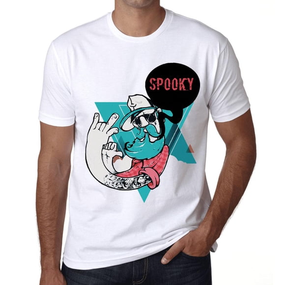 T-Shirt Graphique pour Hommes Funky Grampa Effrayant Éco-Responsable Édition Limitée Tee-Shirt Manches Courtes Vintage Cadeau d'Anniversaire Original