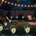 thumbnail image 4 of Catgood Solar Lights Outdoor Pathway, 6 Pack Solar Garden Stake Lights for Yard Patio Walkway Planter Pool, LED Waterproof, Warm White, 4 of 11