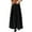 Black, variant on Angala Corduroy Skirt For High Waist Flowy A Line With Pleated Detail Comfortable Soft Fabric Versatile Casual And Dressy Outfits Beautiful Stylish Women's Skirt