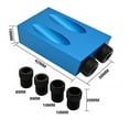 thumbnail image 2 of 14 Pcs/ensemble Angle de Forage 15 Degrés Guide en Aluminium pour Menuisiers, 2 of 7