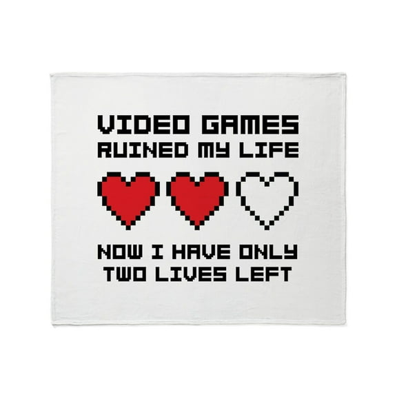 CafePress - Video Games Throw Blanket - Soft Fleece Throw Blanket, 50"x60" for All Ages