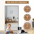 thumbnail image 4 of ACEBON Magnetic Screen Door, Self-Closing, Pet Friendly Walk Through Door Screen Magnetic Closure (37.4"x82.6"), Door Net Easy Install Magnetic Screen Door Mesh Keeps Bugs Out, 4 of 5