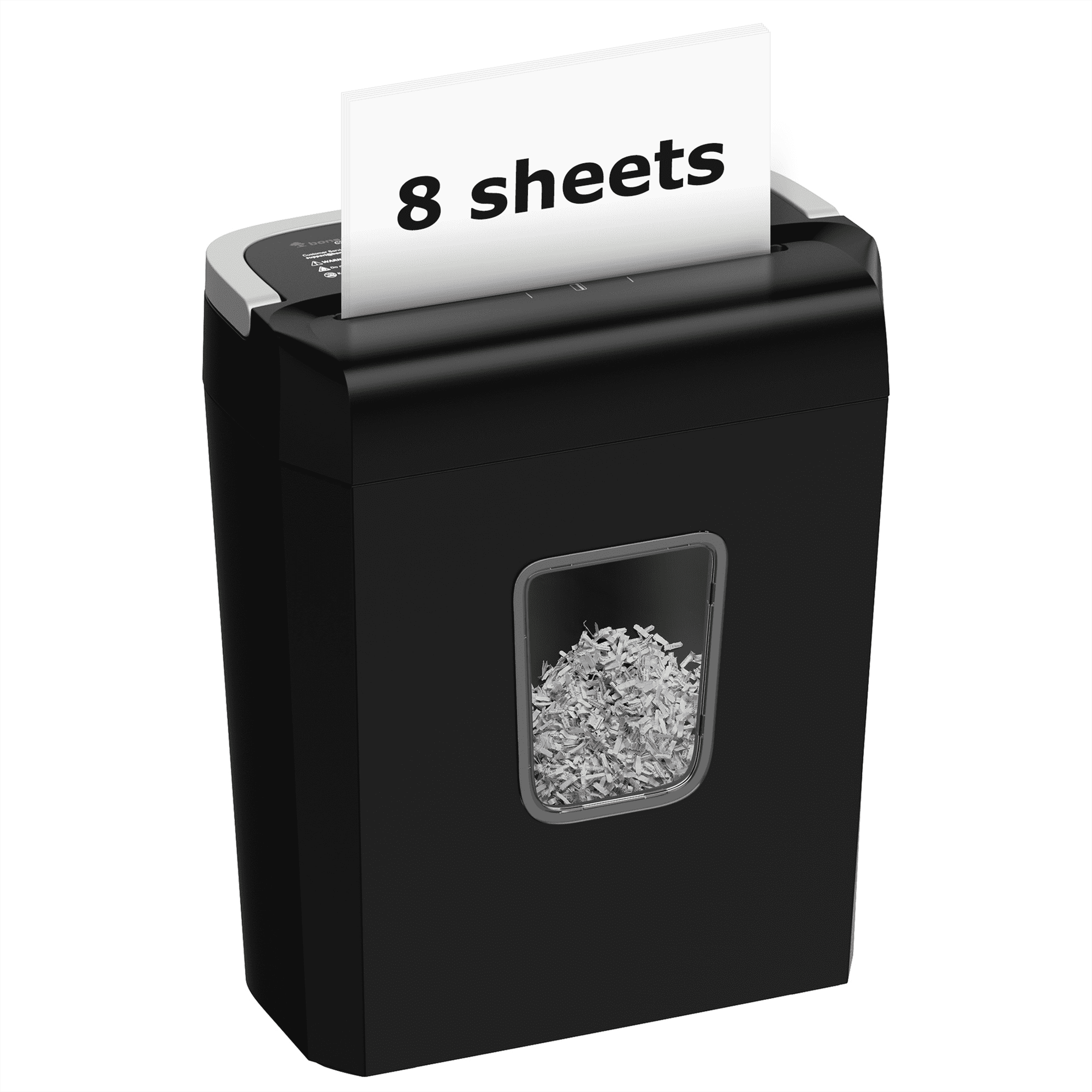 Bonsaii C277-C 8-Sheet Cross Cut Paper Shredder for Home Office Use