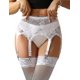 thumbnail image 1 of Liguero para mujer, liguero de encaje de talla grande y 6 Clips de Metal, ropa interior ajustable, tirantes U, 1 of 5