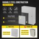 thumbnail image 3 of Yeshouse caja eléctrica de acero IP66, a prueba de agua y polvo, con cerradura y placa de montaje, ideal para conexiones eléctricas en proyectos de interior o exterior, 3 of 8