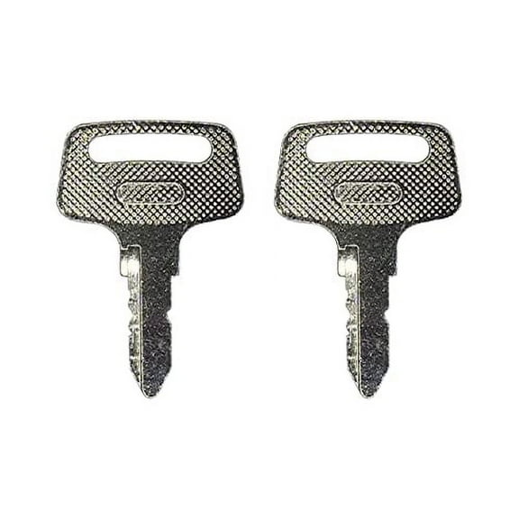 2 Pack Ignition Keys Replacement for Kubota Lawn Mower Tractor & Heavy Equipment 430-158, 55150 (2)