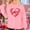 A01_Valentine Pink, variant on Couple Cute Valentine Sweatshirt Womens Mens Love Heart Sweatshirts Crew Neck Shirts Long Sleeve Pullover Tops Trendy Causal Holiday Shirts Tops