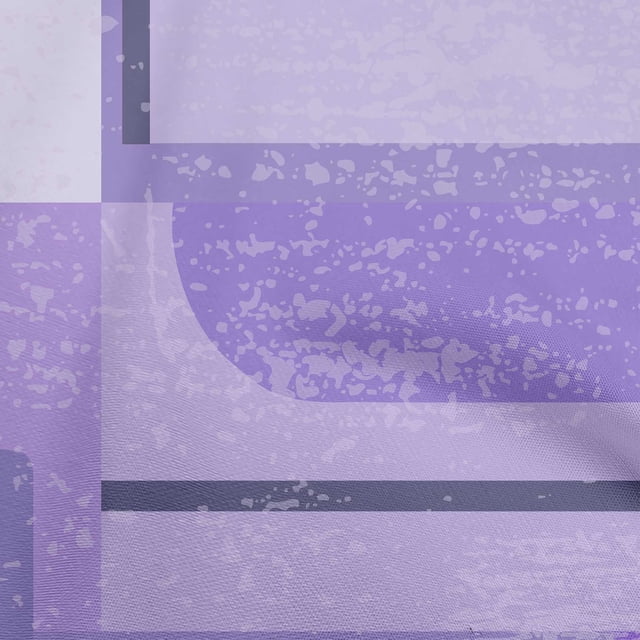 oneOone Silk Tabby Medium Purple Fabric Geometric Abstract Random Shapes Sewing Craft Projects Fabric Prints By Yard 42 Inch Wide