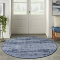 thumbnail image 3 of Nourison Essentials Indoor/Outdoor Denim 8' x round Area Rug, (8 Round), 3 of 9