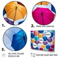 thumbnail image 3 of Designart "Umbrella Canopy In The Sky I" Sky Canvas Wall Art, 3 of 7
